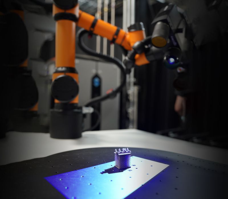 ScanCobot metal AM part measurement